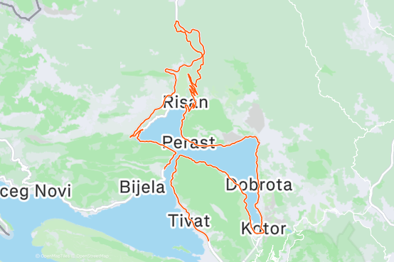 BOKA Road 3 route map